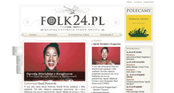 Desktop Screenshot of folk24.pl